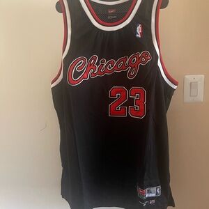 Nike Chicago Bulls Michael Jordan 1984 Rookie year black alternate Jersey